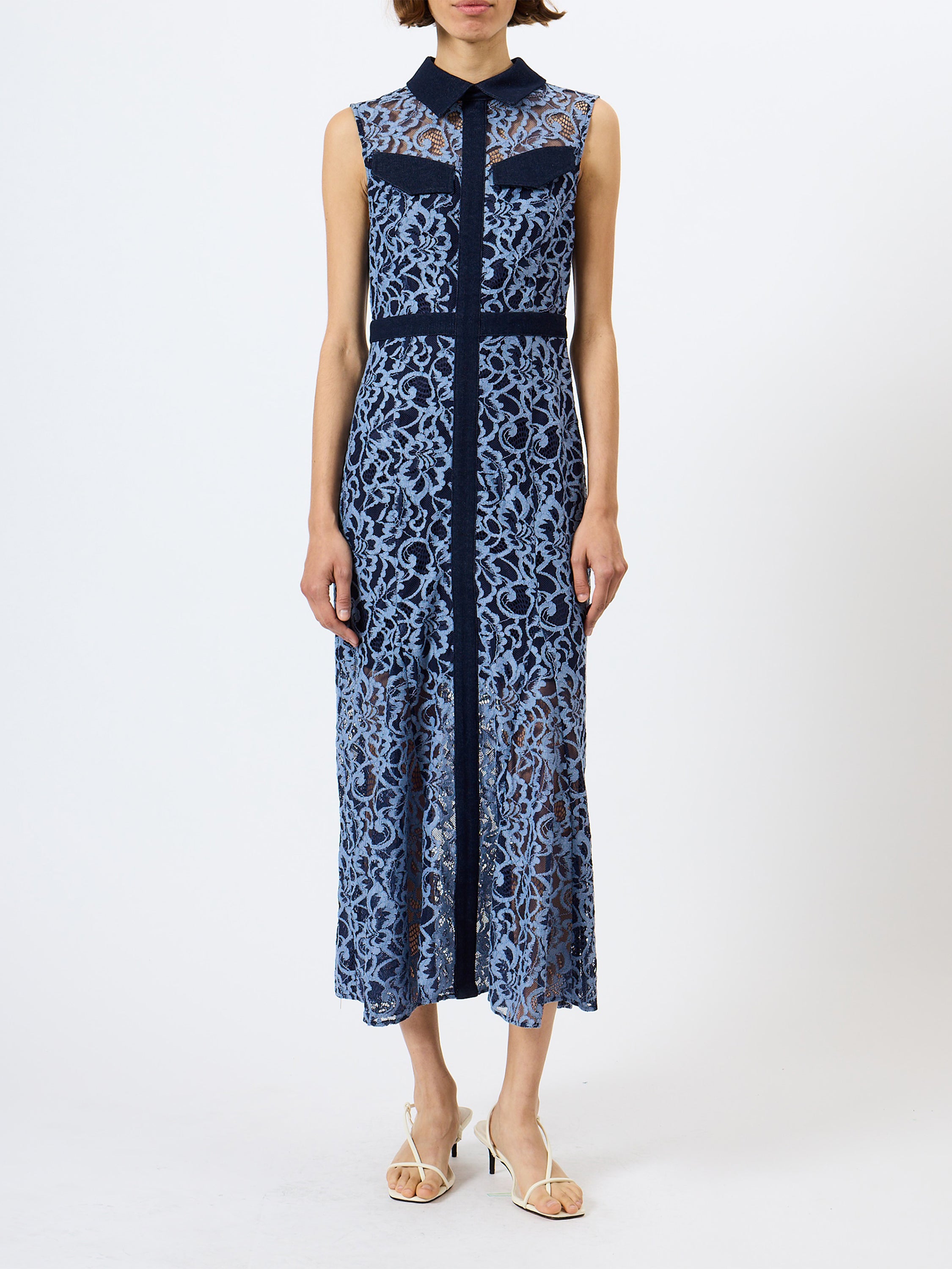 Skye Lace Shirt Dress | French Connection