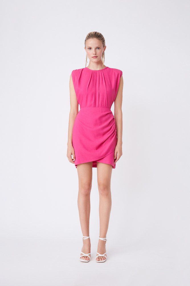 Cwerty Pink Dress | Suncoo