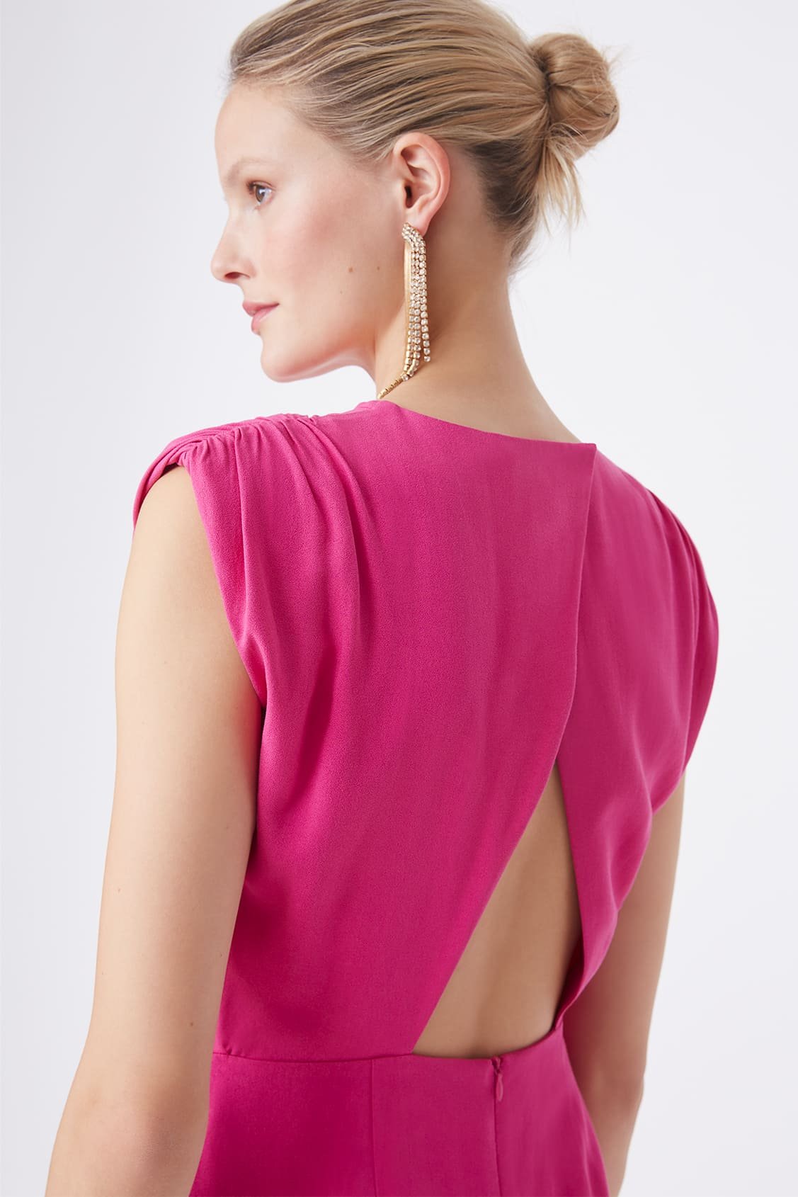 Cwerty Pink Dress | Suncoo