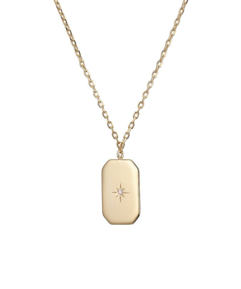Gold Tag Necklace | Mary K