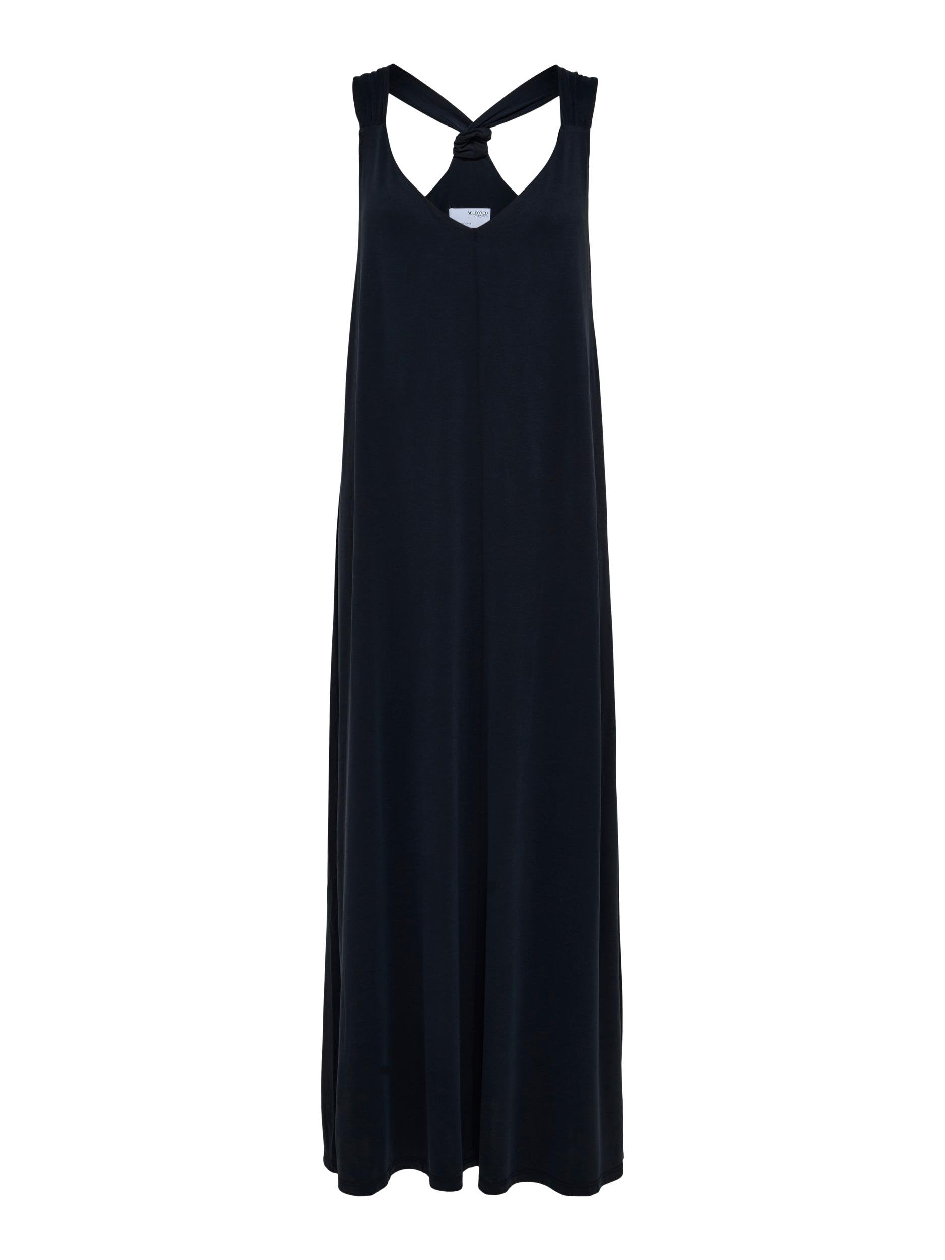 Roberta black knot dress | Selected Femme
