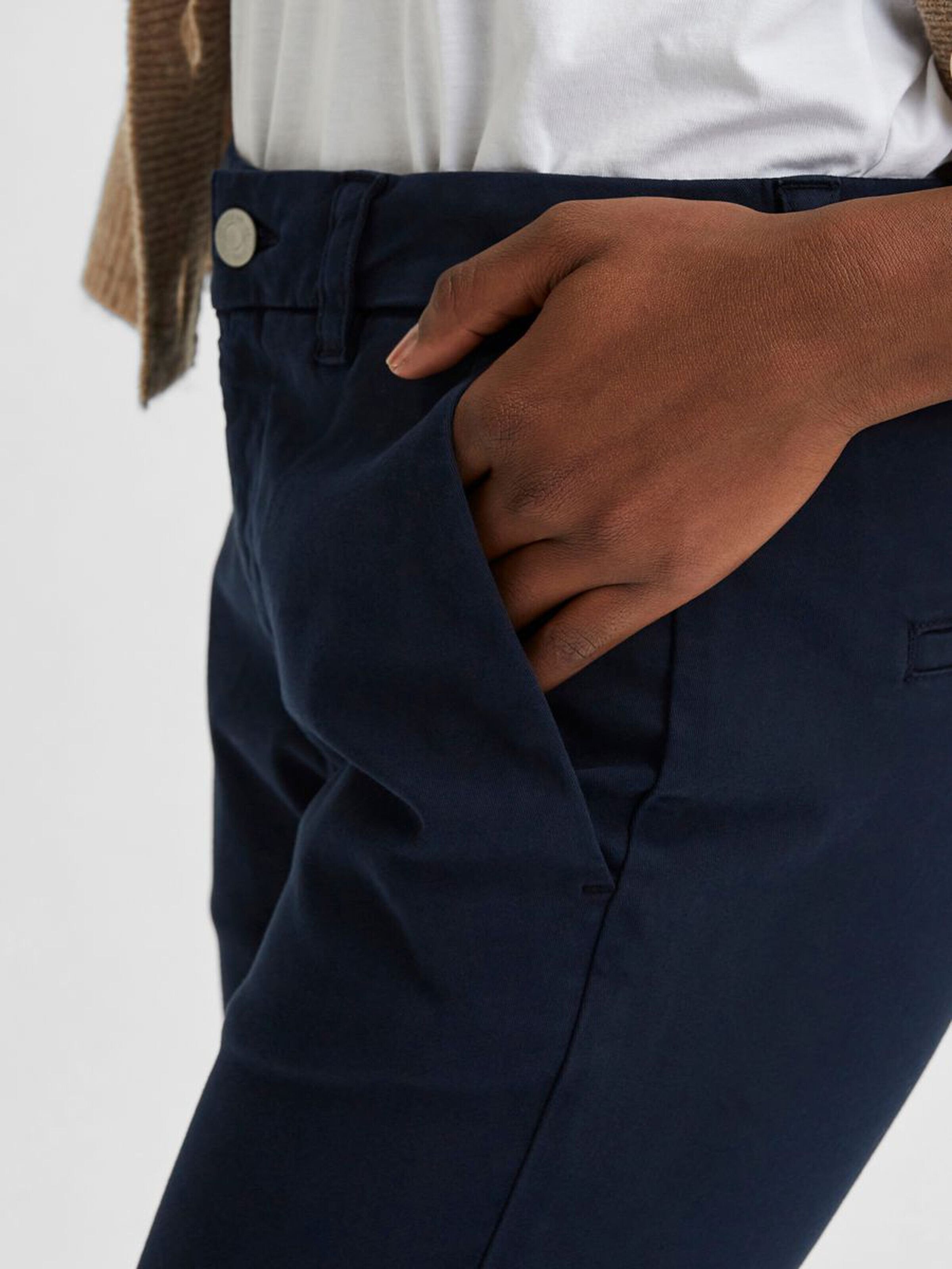 Miley Navy Chino | Selected Femme